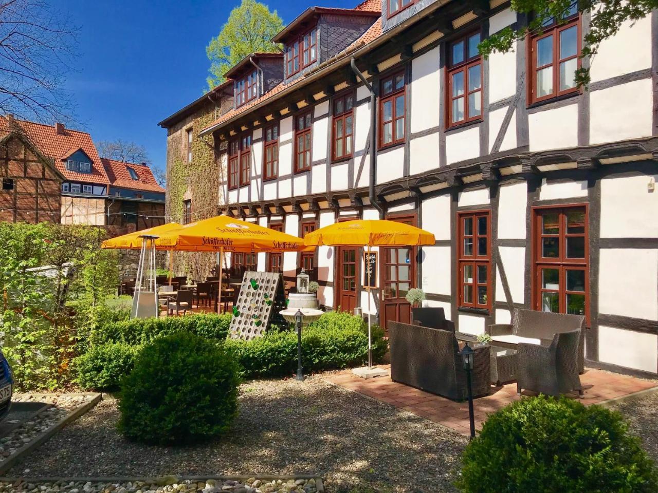 Hotel Halberstaedter Hof Halberstadt Exterior foto